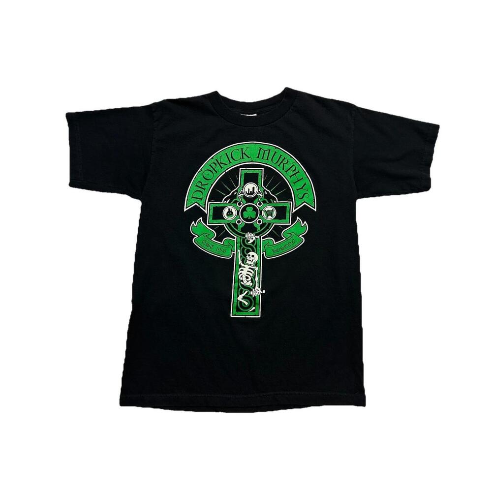 Dropkick Murphys Celtic Cross T Shirt Mens